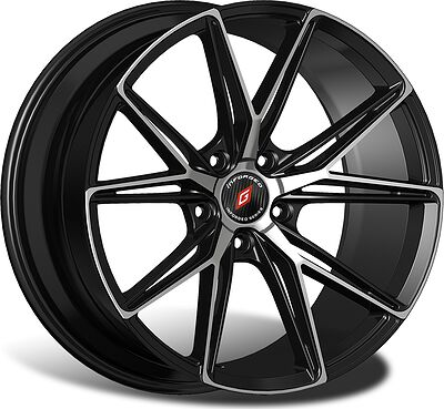 Inforged IFG49 8x18 5x108 ET 45 Dia 63.3 Black Machined