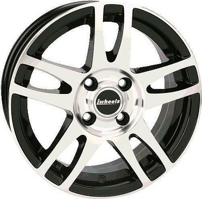 Iwheelz Guard 5.5x14 4x100 ET 45 Dia 54.1 BMF