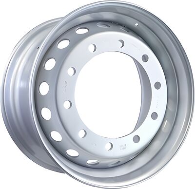 Jantsa 6/21,5/161/70 6x15 6x21 ET 70 Dia 161 Silver