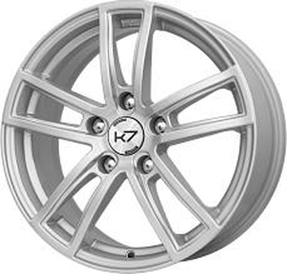 K7 K-87 7x16 5x100 ET 40 Dia 67.1 silver