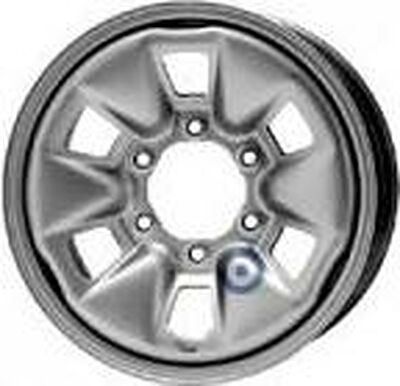 KFZ 8070 6x15 6x139.7 ET 29 Dia 110 Silver