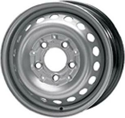 KFZ 9118 6.5x16 5x160 ET 60 Dia 65 silver