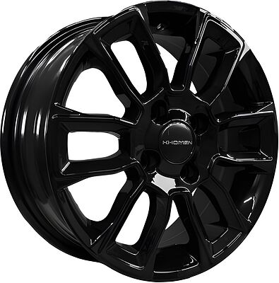 Khomen Wheels KHW1406 (Honda Civic) 5.5x14 4x100 ET 45 Dia 56.1 Black
