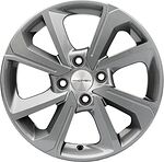 Khomen Wheels KHW1501 (Logan) 6x15 4x100 ET 40 Dia 60.1 Gray Khomen Wheels KHW1501 (Logan) 6x15 4x100 ET 40 Dia 60.1 Gray