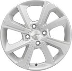Khomen Wheels KHW1501 (Rio II) 6x15 4x100 ET 46 Dia 54.1 F-Silver Khomen Wheels KHW1501 (Rio II) 6x15 4x100 ET 46 Dia 54.1 F-Silver