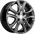 Khomen Wheels KHW1503 Rio/Solaris 6x15 4x100 ET 46 Dia 54.1 Gray