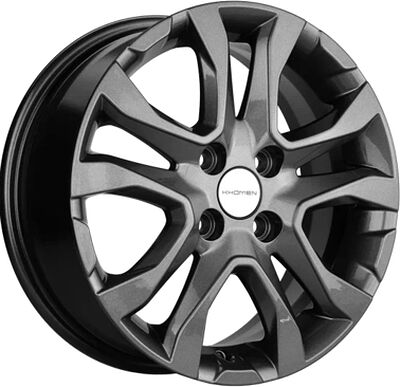 Khomen Wheels KHW1503 (Vesta) 6x15 4x100 ET 50 Dia 60.1 Gray
