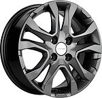Khomen Wheels KHW1503 (X-Ray) 6x15 4x100 ET 40 Dia 60.1 Gray