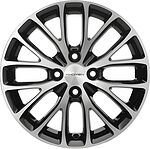 Khomen Wheels KHW1506 Rio/Solaris 6x15 4x100 ET 46 Dia 54.1 Black-FP