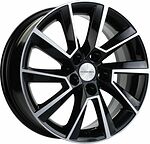 Khomen Wheels KHW1507 (Aveo) 6x15 5x105 ET 39 Dia 56.6 Black-FP