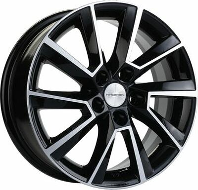 Khomen Wheels KHW1507 (Aveo) 6x15 5x105 ET 39 Dia 56.6 Black-FP