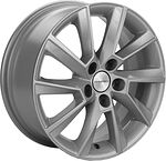Khomen Wheels KHW1507 (Aveo) 6x15 5x105 ET 39 Dia 56.6 F-Silver Khomen Wheels KHW1507 (Aveo) 6x15 5x105 ET 39 Dia 56.6 F-Silver