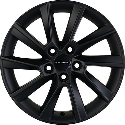 Khomen Wheels KHW1507 6x15 5x100 ET 40 Dia 57.1 BLACK MATT