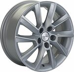 Khomen Wheels KHW1507 (Polo) 6x15 5x100 ET 40 Dia 57.1 Silver-FP Khomen Wheels KHW1507 (Polo) 6x15 5x100 ET 40 Dia 57.1 Silver-FP