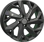Khomen Wheels KHW1508 (Lada Granta) 6x15 4x98 ET 35 Dia 58.6 Gray Khomen Wheels KHW1508 (Lada Granta) 6x15 4x98 ET 35 Dia 58.6 Gray