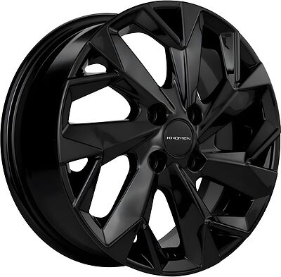 Khomen Wheels KHW1508 (Rio) 6x15 4x100 ET 46 Dia 54.1 Black