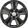 Khomen Wheels KHW1601 (Chery Tiggo 3/Tiggo 3 Pro) 6.5x16 5x108 ET 45 Dia 60.1 Black