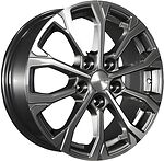 Khomen Wheels KHW1605 (Huyndai/Mazda) 6.5x16 5x114.3 ET 45 Dia 67.1 Gray-FP