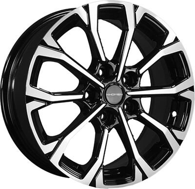 Khomen Wheels KHW1605 (Renault/Nissan) 6.5x16 5x114.3 ET 50 Dia 66.1 Black-FP