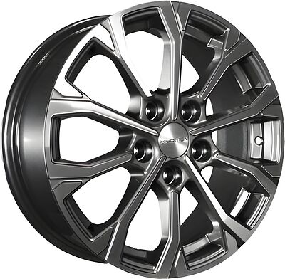 Khomen Wheels KHW1605 (Renault/Nissan) 6.5x16 5x114.3 ET 50 Dia 66.1 Gray-FP