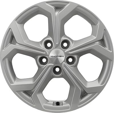 Khomen Wheels KHW1606 Toyota/Suzuki 6x16 5x114 ET 45 Dia 60 F-Silver
