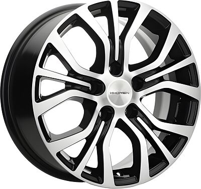 Khomen Wheels KHW1608 (Geely Coolray) 6.5x16 5x114.3 ET 45 Dia 54.1 Black-FP