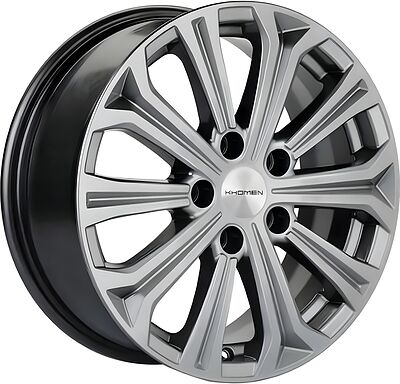 Khomen Wheels KHW1610 (Astra) 6.5x16 5x115 ET 41 Dia 70.2 Gray