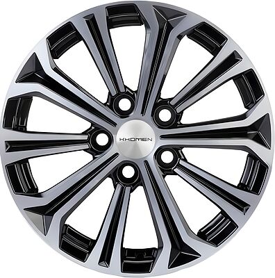 Khomen Wheels KHW1610 (Focus) 6.5x16 5x108 ET 50 Dia 63.3 Black-FP