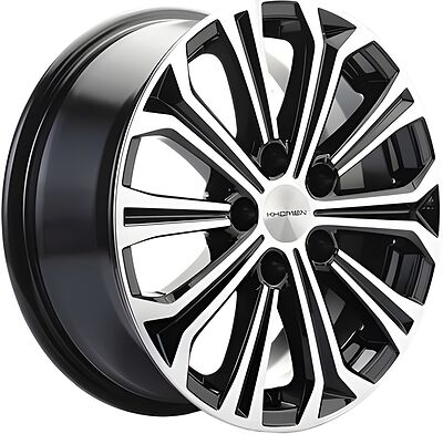 Khomen Wheels KHW1610 (Mitsubishi) 6.5x16 5x114.3 ET 46 Dia 67.1 Black-FP
