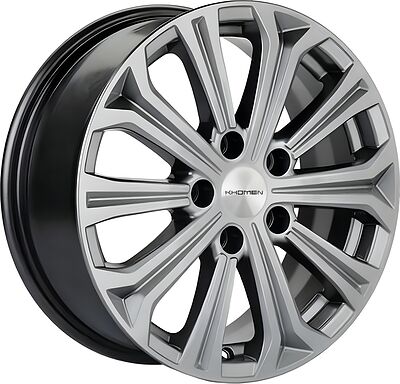 Khomen Wheels KHW1610 (Octavia) 6.5x16 5x112 ET 46 Dia 57.1 G-Silver