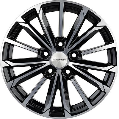 Khomen Wheels KHW1611 Actyon 6.5x16 5x112 ET 39.5 Dia 66.6 Black-FP