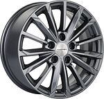 Khomen Wheels KHW1611 (Evolute i-Pro) 6.5x16 5x108 ET 43 Dia 65.1 Gray Khomen Wheels KHW1611 (Evolute i-Pro) 6.5x16 5x108 ET 43 Dia 65.1 Gray
