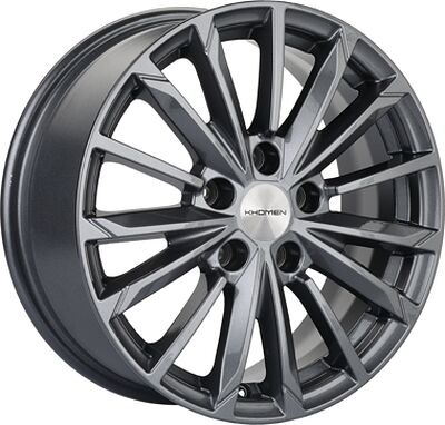 Khomen Wheels KHW1611 (Octavia/Golf/Jetta) 6.5x16 5x112 ET 50 Dia 57.1 Gray