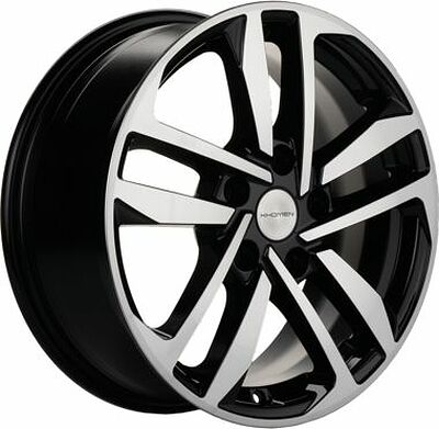 Khomen Wheels KHW1612 (Elantra/Ceed/Cerato/i30) 6.5x16 5x114.3 ET 50 Dia 67.1 Black-FP
