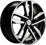 Khomen Wheels KHW1612 (Focus) 6.5x16 5x108 ET 50 Dia 63.35 Black-FP Khomen Wheels KHW1612 (Focus) 6.5x16 5x108 ET 50 Dia 63.35 Black-FP