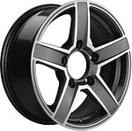 Khomen Wheels KHW1614 (Niva 4x4) 6.5x16 5x139.7 ET 40 Dia 98.5 Gray-FP Khomen Wheels KHW1614 (Niva 4x4) 6.5x16 5x139.7 ET 40 Dia 98.5 Gray-FP