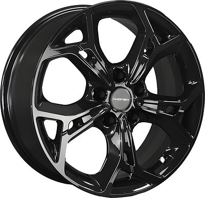 Khomen Wheels KHW1702 (ASX) 7x17 5x114.3 ET 46 Dia 67.1 Black