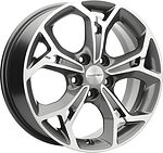 Khomen Wheels KHW1702 (Changan CS35/CS35 Pro) 7x17 5x110 ET 46 Dia 63.3 Gray-FP Khomen Wheels KHW1702 (Changan CS35/CS35 Pro) 7x17 5x110 ET 46 Dia 63.3 Gray-FP