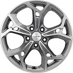 Khomen Wheels KHW1702 (Sportage) 7x17 5x114.3 ET 48.5 Dia 67.1 Gray-FP Khomen Wheels KHW1702 (Sportage) 7x17 5x114.3 ET 48.5 Dia 67.1 Gray-FP