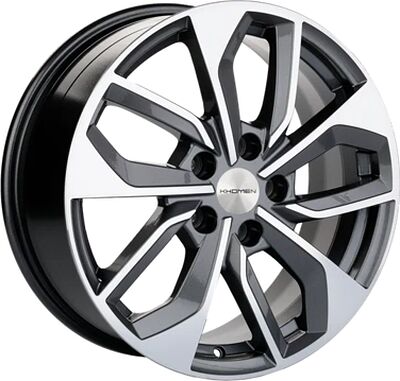 Khomen Wheels KHW1703 (Evolute i-Joy) 7x17 5x110 ET 40 Dia 67.1 Gray-FP