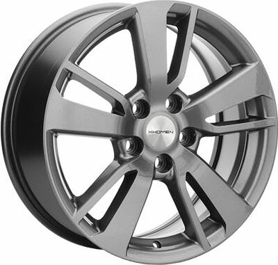 Khomen Wheels KHW1704 (RAV4) 7x17 5x114.3 ET 39 Dia 60.1 G-Silver