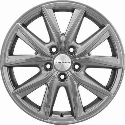 Khomen Wheels KHW1706 (RAV4) 7x17 5x114.3 ET 39 Dia 60.1 Gray