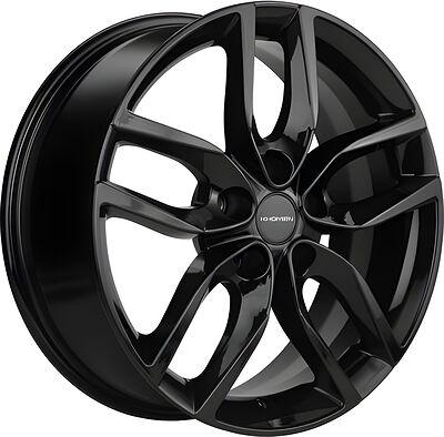 Khomen Wheels KHW1708 (Jolion) 6.5x17 5x114.3 ET 37 Dia 66.5 Black