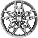 Khomen Wheels KHW1709 (Camry) 7x17 5x114.3 ET 45 Dia 60.1 Gray-FP Khomen Wheels KHW1709 (Camry) 7x17 5x114.3 ET 45 Dia 60.1 Gray-FP