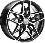 Khomen Wheels KHW1709 (Ceed) 7x17 5x114.3 ET 53 Dia 67.1 Black-FP Khomen Wheels KHW1709 (Ceed) 7x17 5x114.3 ET 53 Dia 67.1 Black-FP