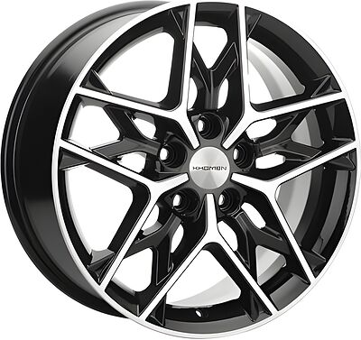 Khomen Wheels KHW1709 (Evolute i-Joy) 7x17 5x110 ET 40 Dia 67.1 Black-FP