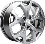 Khomen Wheels KHW1710 (Chery tigo 7pro) 6.5x17 5x108 ET 33 Dia 60.1 Gray Khomen Wheels KHW1710 (Chery tigo 7pro) 6.5x17 5x108 ET 33 Dia 60.1 Gray