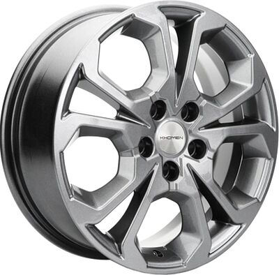 Khomen Wheels KHW1711 (Haval/Honda) 6.5x17 5x114.3 ET 50 Dia 64.1 Gray