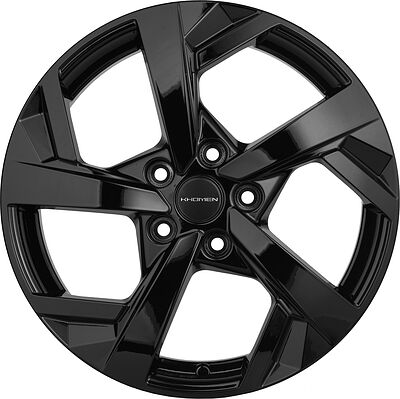 Khomen Wheels KHW1712 7x17 5x110 ET 46 Dia 63.3 BLACK