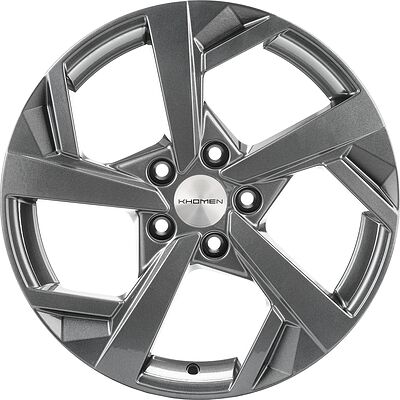 Khomen Wheels KHW1712 7x17 5x114.3 ET 45 Dia 66.1 GRAY